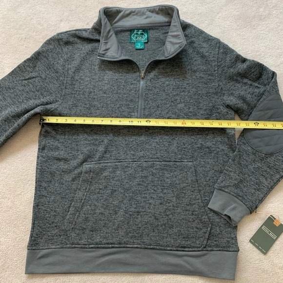 Arthur Beale Fleece 1/2 zip jacket men’s , L - Picture 6 of 9